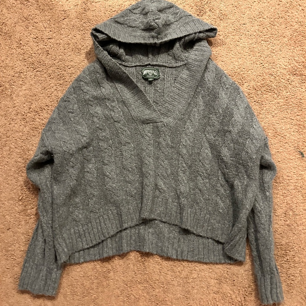 Grey American eagle sweater